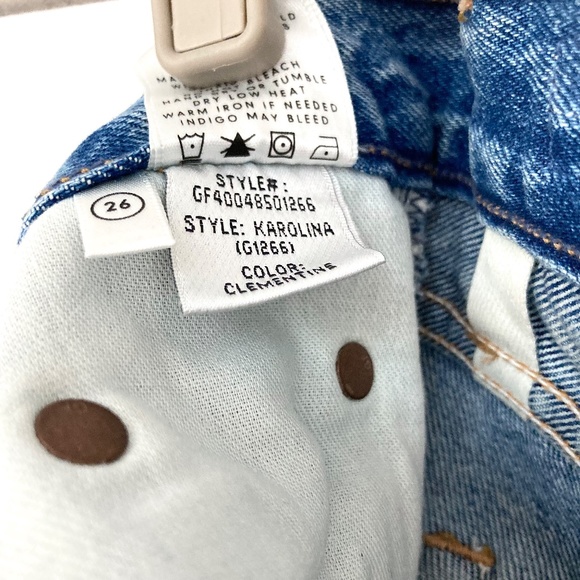 Agolde Karolina skinny jean in 'Clementine' wash - Picture 11 of 13